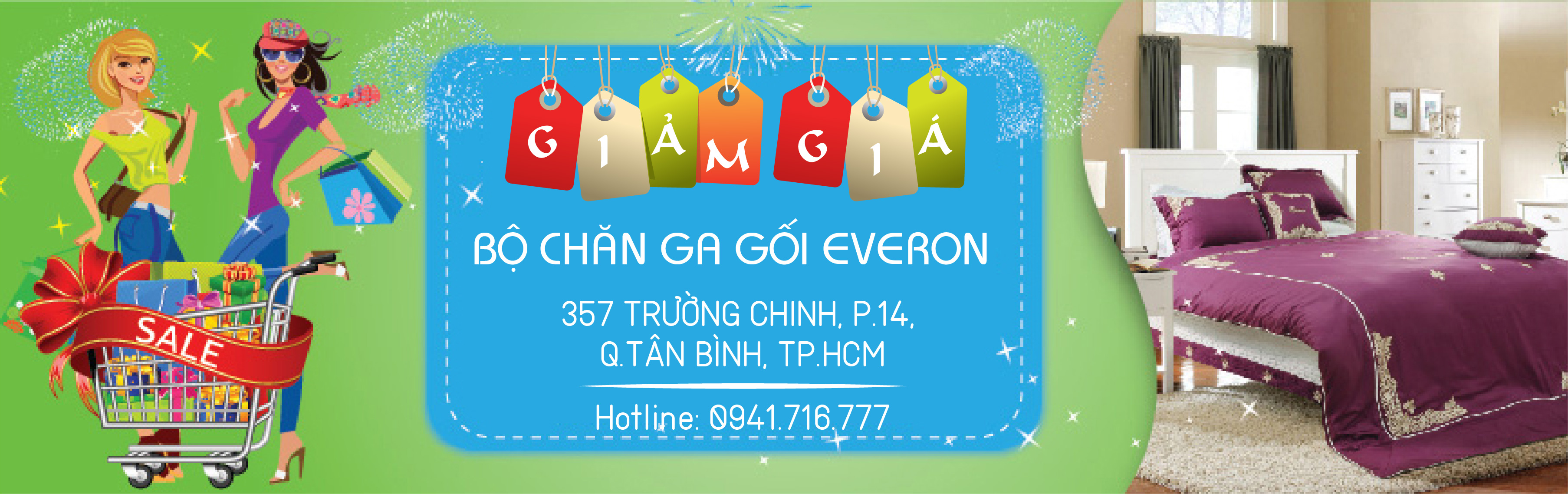 BỘ CHĂN GA GỐI EVERON